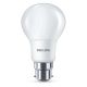 Philips LED Standard 8W (60W) Varm hvid B22