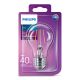 Philips LED Standard Filament 4W (40W) Varm hvid E27
