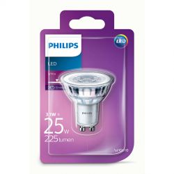 Philips LEDClassic Spot 3,1W (25W) Hvid GU10