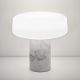 Terence Woodgate SOLID Bordlampe - Carrara marmor