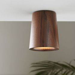 Terence Woodgate SOLID Cone Downlight - Valnød