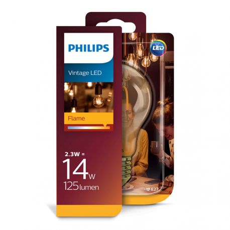 Philips LED Classic Filament Gold 2,3W (14W) E27