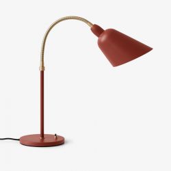 Arne Jacobsen Bellevue bordlampe AJ8 - Kobberbrun/messing