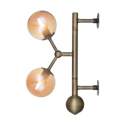 Atom væglampe - Amber