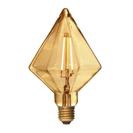 Danlamp LED Diamond Gold - E27 2W