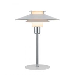Halo Design Rivoli 24 bordlampe - Hvid/krom