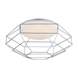 Nest plafond - Hvid/sølv