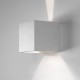 Box up/down LED væglampe - Hvid