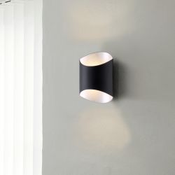 Archos 12 W1 væglampe - Mat sort
